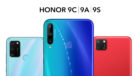 Honor 9 Serisinin Yeni Üyeleri 9C, 9A ve 9S Tanıtıldı!