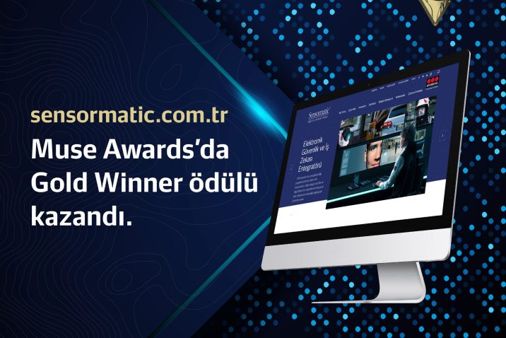 Sensormatic’in Yenilenen Web Sitesi  MUSE Creative Awards’ta Büyük Ödülün Sahibi Oldu