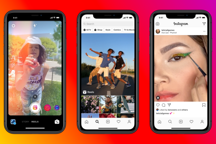 Instagram’ın TikTok’a Rakip Özelliği “Reels” Pazarını Genişletiyor