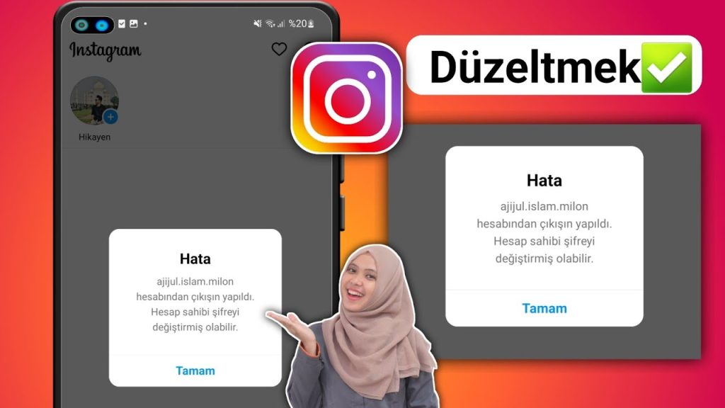 Instagram Çıkış Yaptın Hatası Nasıl Düzeltilir?